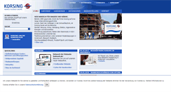 Desktop Screenshot of korsing.de
