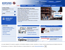Tablet Screenshot of korsing.de